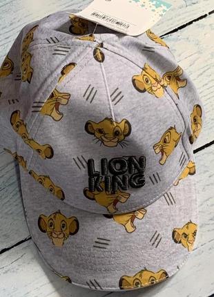Фирменная кепка король лев симба2 фото