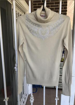Бежевий светр s - m
