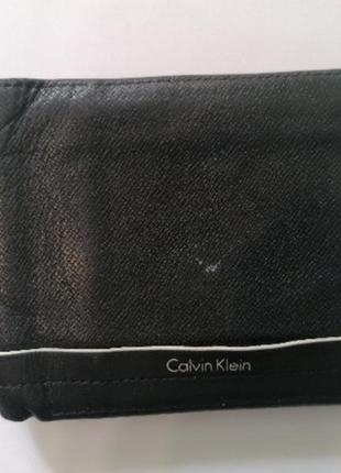 Шкіряний гаманець calvin klein