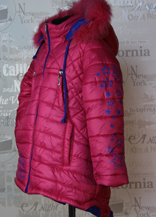 Куртка зимняя на девочку, размер 1344 фото