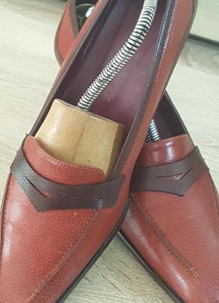 Стильная  классика! качественные кожаные лоферы пенни" looky." 40 разм