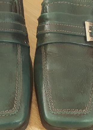 Супер стильные туфли лоферы из натуральной кожи" pe predilection" 39 разм2 фото