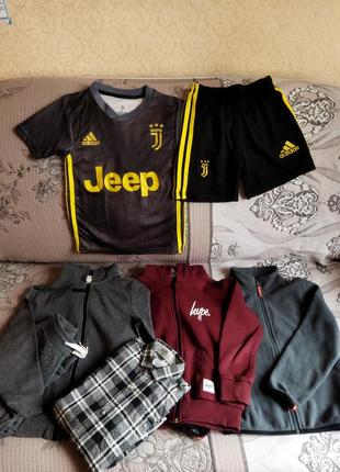 Набір фірмових речей для хлопчика 115 122 см