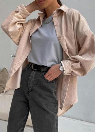 Сорочка вельвет