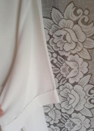 Шелковая классическая  блуза - туника , б/у4 фото