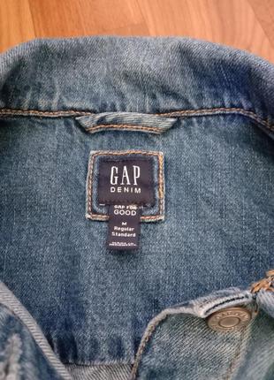 Стильная джинсовая жилетка(безрукавка)для девочки gap denim4 фото