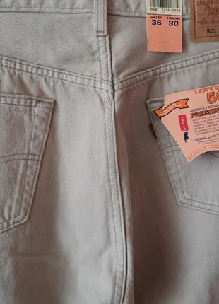 Вінтажні чоловічі джинси levi's | levis 501 vintage made in usa3 фото