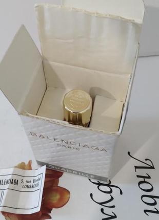 Balenciaga"quadrille"-parfum 6ml vintage4 фото