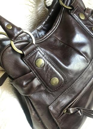 Большая роскошная кожаная сумка, натуральная кожа ri2k8 фото
