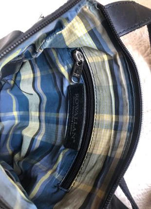 Кожаная сумка мужская, унисекс, натуральная кожа, кросс боди ,5 фото