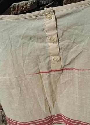 Шикарная легкая льняная блузка из ришелье.2 фото