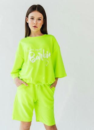 Костюм з шортами на дівчинку