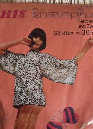 Колготки вінтаж винтаж ретро колготи панчохи