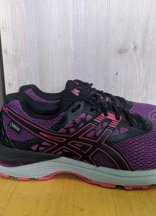 Беговые трекинговые кроссовки водостойкие дышащие asics gel-pulse 9 gore-tex4 фото