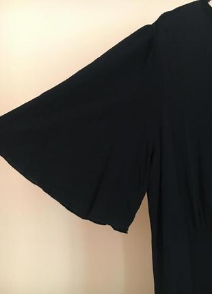 Батал большой размер новое чёрное платье платьице плаття сукня3 фото