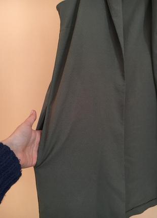 Стильная длинная удлинённая жилетка жилет жилеточка пиджак2 фото