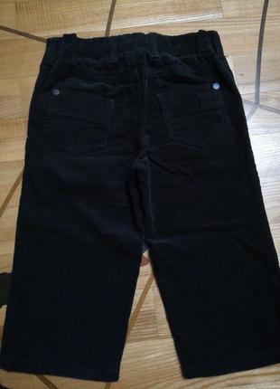 Вельветовые брюки на 1-1,5 года2 фото
