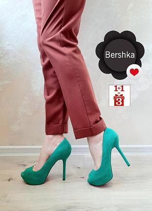 Bershka туфли с эко - замша
