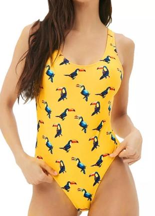 Сдельный слитный купальник