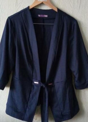 Піджак піджак синя накидка
