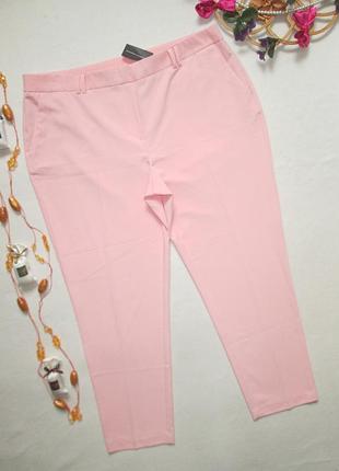 Шикарні літні стильні пудрові штани батал висока посадка dorothy perkins.