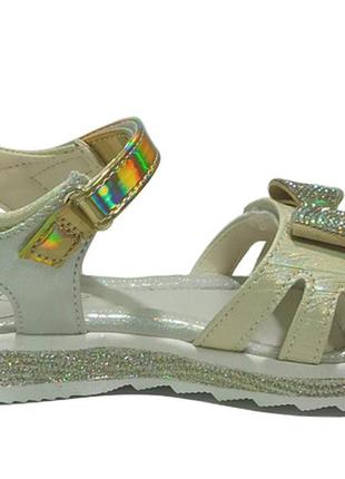 Открытые босоножки сандалии летняя обувь для девочки 736 clibee клиби р.35,36,373 фото