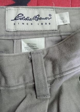 Брюки фланелевые eddie bauer винтажные 90-е4 фото