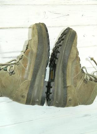 Похідні черевики для профі турпоходу шкіра вінтаж lowa lady sport5 фото
