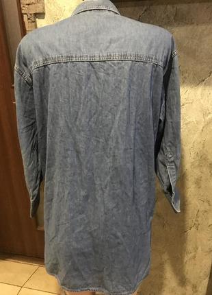 Рубашка , блузка джинсовая размер 469 фото