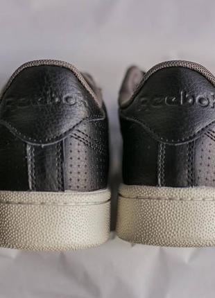 Reebok classic, чоловічі кросівки рібок чорні7 фото