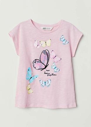 Футболка на дівчинку h&m 2