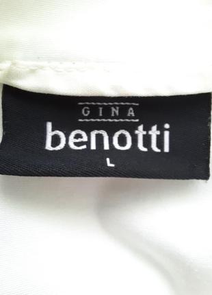 Нарядная белая куртка-пиджак. gina benotti.8 фото