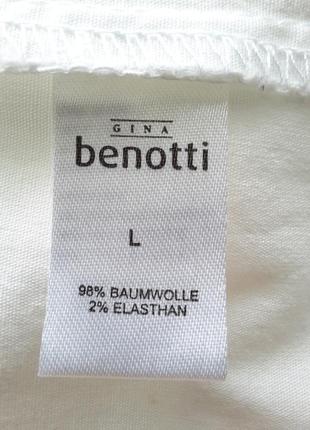 Нарядная белая куртка-пиджак. gina benotti.9 фото