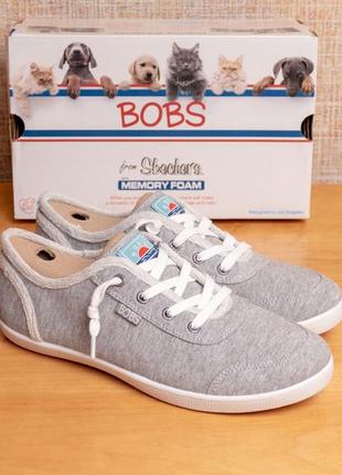 Оригинальн! женские кеды слипоны skechers bobs b cute