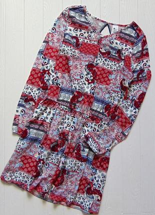 C&a. размер 13 лет. яркое платье для девочки