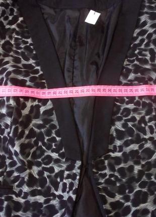 Стильный укороченный пиджак / жакет / блейзер от бренда fb sister, xl / 48-505 фото
