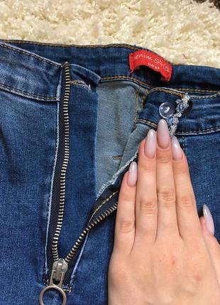 Скіні джинси жіночі штани джинсові штани4 фото