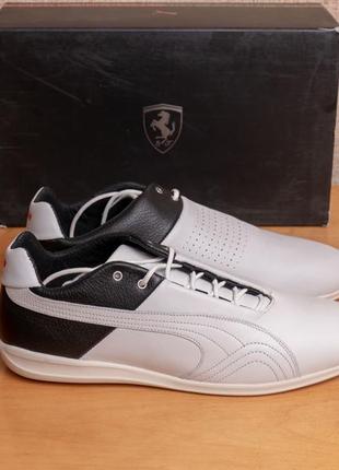 Мужские кожаные кроссовки puma ferrari future cat sf premium 10 us10/eur433 фото