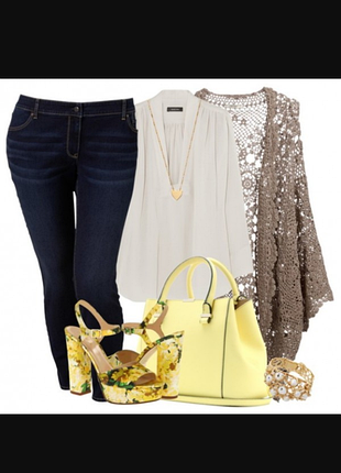 Ажурная кофта кардиган мокко