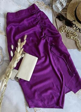 Шикарная летняя юбка миди