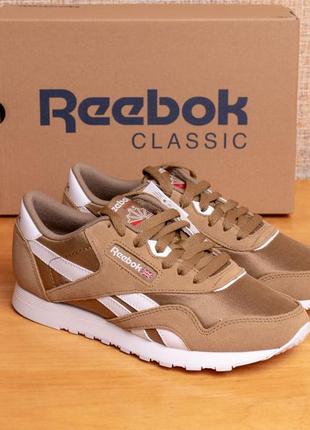 Оригинал! подростковые унисекс кроссовки reebok classic nylon eur35/23.5см по факту3 фото