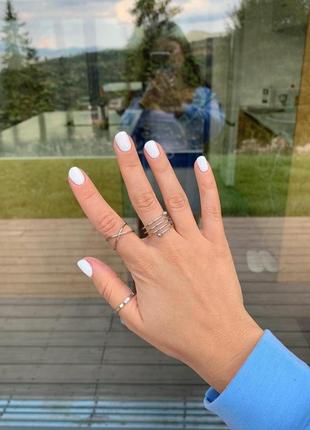Набор колец стильные трендовые кольца для пальцев и фаланг7 фото