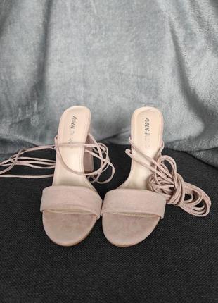 Босоніжки тканинні2 фото