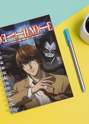 Скетчбук (sketchbook) для малювання з принтом "death note - зошит смерті 1"