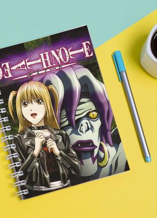 Скетчбук (sketchbook) для малювання з принтом "death note - зошит смерті 4"1 фото