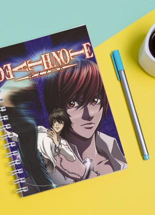 Скетчбук (sketchbook) для рисования с принтом "death note - тетрадь смерти 6"