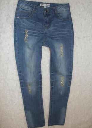 Модные джинсы скинни  девочке 12 - 13 лет denim co1 фото