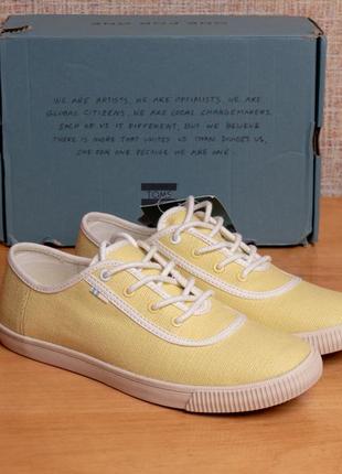 Оригінал! жіночі літні кеди toms carmel sunshine heritage canvas us6/eur35/232 фото