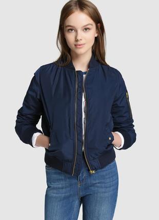 Супер стильный бомпер куртка темно - синий цвет 🖤