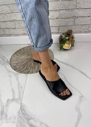 Шльопанці шльопанці тапочки натуральна шкіра